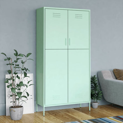 Lady Jillian -  Wardrobe Mint 90x50x180 cm Steel